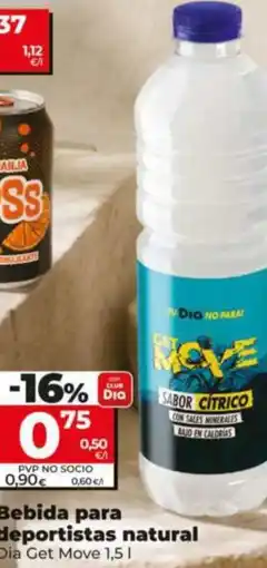 Dia Supermercados Bebida deportistas natural oferta