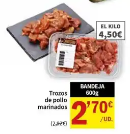 SPAR Trozos de pollo marinados oferta