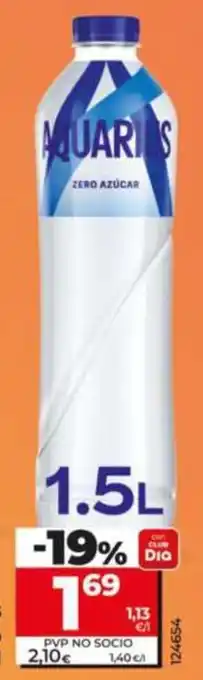 Aquarius zero azúcar