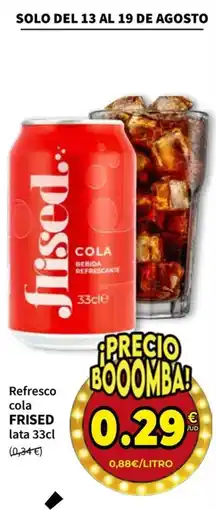 SPAR frised cola oferta