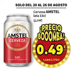 SPAR Amstel cerveza oferta