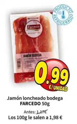 SPAR Farcedo jamón loncheado bodega oferta