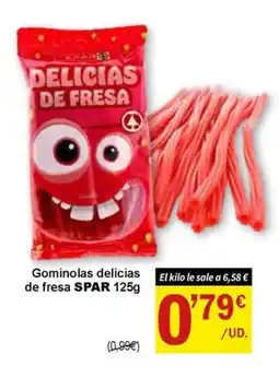 SPAR Gominolas delicias de fresa oferta