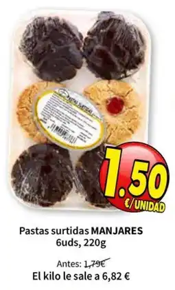 SPAR Manjares pastas surtidas oferta