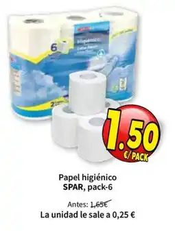 SPAR SPAR papel higiénico oferta