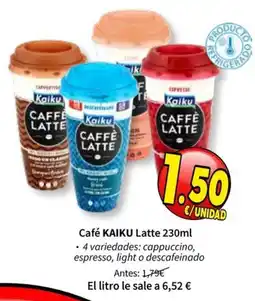 SPAR Café KAiku Latte oferta