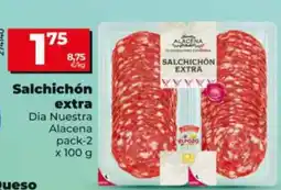 Dia Supermercados Alacena salchichón extra oferta