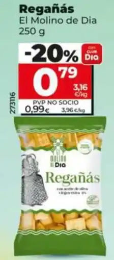 Dia Supermercados El Molino de Dia Regañás oferta