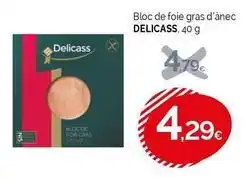 Condis Delicass - bloc de foie gras d'anec oferta