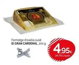 Condis El gran cardenal - formatge d'ovella cura oferta