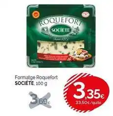 Condis Societe - formatge roquefort oferta