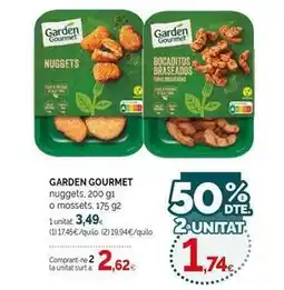 Condis Garden gourmet - nuggets oferta