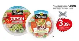 Condis Florette - amanida completa jap. o wraps oferta