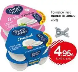 Condis Burgo de arias - formatge fresc oferta