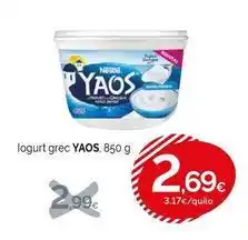 Condis Yaos - iogurt grec oferta