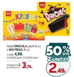 Condis Drácula - gelat oferta