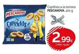 Condis Pescanova - capritxos a la romana oferta