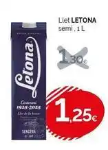 Condis Letona - llet semi oferta