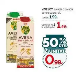 Condis Vivesoy - aveia oferta