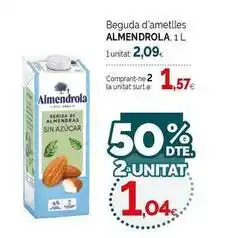 Condis El almendro - beguda d'ametlles oferta