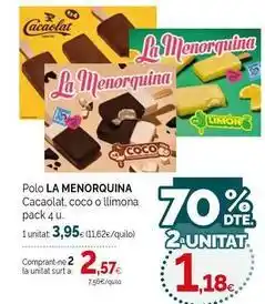 Condis La menorquina - polo oferta