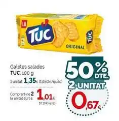 Condis Tuc - galetes salades oferta