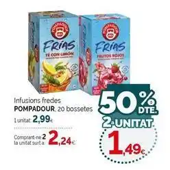 Condis Pompadour - infusions fredes oferta