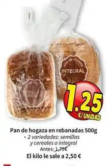 SPAR Pan de hogaza en rebanadas oferta