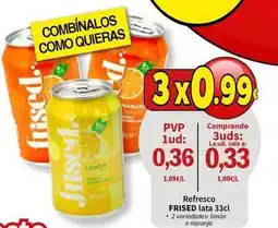 SPAR Frised - refresco oferta