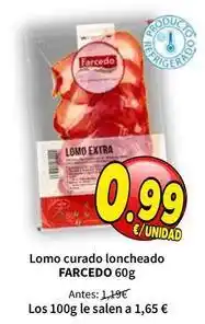 SPAR Farcedo - lomo curado loncheado oferta