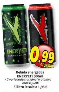 SPAR Energy - bebida energética oferta