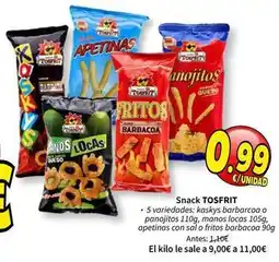 SPAR Snack oferta