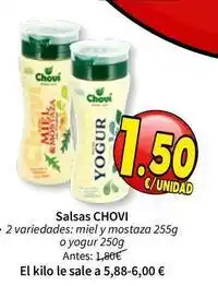 SPAR Chovi - salsas oferta