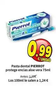 SPAR Pierrot - pasta dental protege encias aloe vera oferta