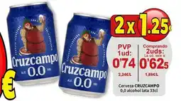 SPAR Cruzcampo - cerveza oferta