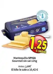 SPAR Spiga - mantequilla oferta