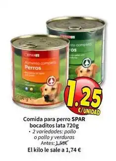 SPAR Spar - comida para perro oferta