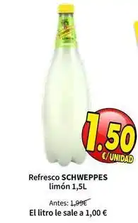 SPAR Schweppes - refresco limon oferta