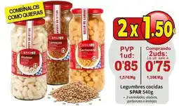 SPAR Spar - legumbres cocidas oferta