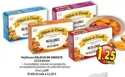 SPAR Palacio de oriente - mejillones oferta