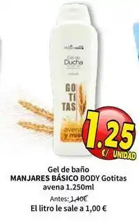 SPAR Manjares - gel de baño oferta