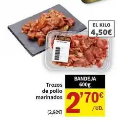 SPAR Trozos de pollo marinados oferta
