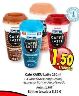 SPAR Kaiku - cafe latte oferta
