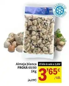 SPAR Almeja blanca oferta