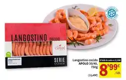 SPAR Apolo - langostino cocido oferta