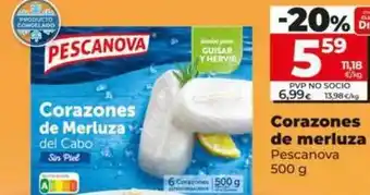 Pescanova - corazones de merluza