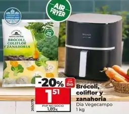 Dia Dia vegecampo - brocoli/coliflor y zanahoria oferta
