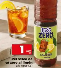 Dia Dia upss - refresco de te zero al limon oferta