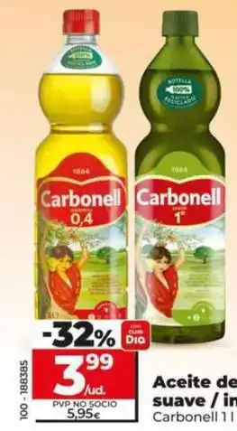 Carbonell - aceite de oliva suave/intenso