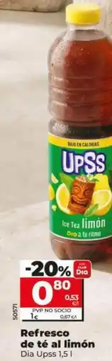 Dia Dia upss - refresco de te al limon oferta